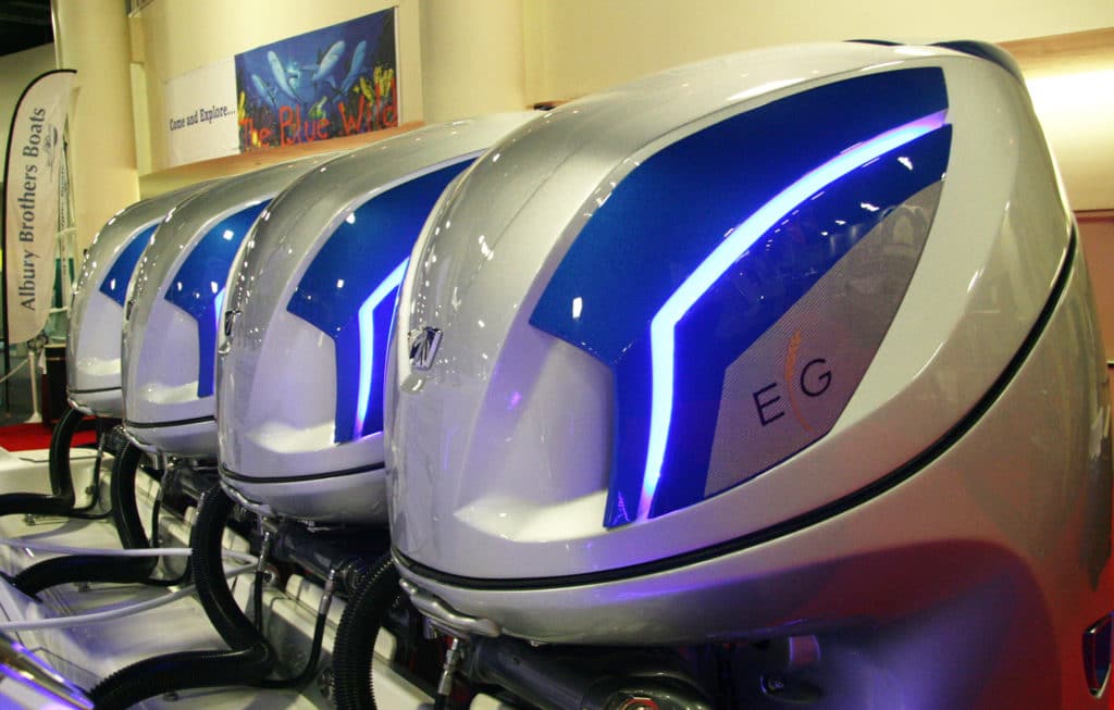 Outboard Engines at the 2016 Fort Lauderdale Boat Show